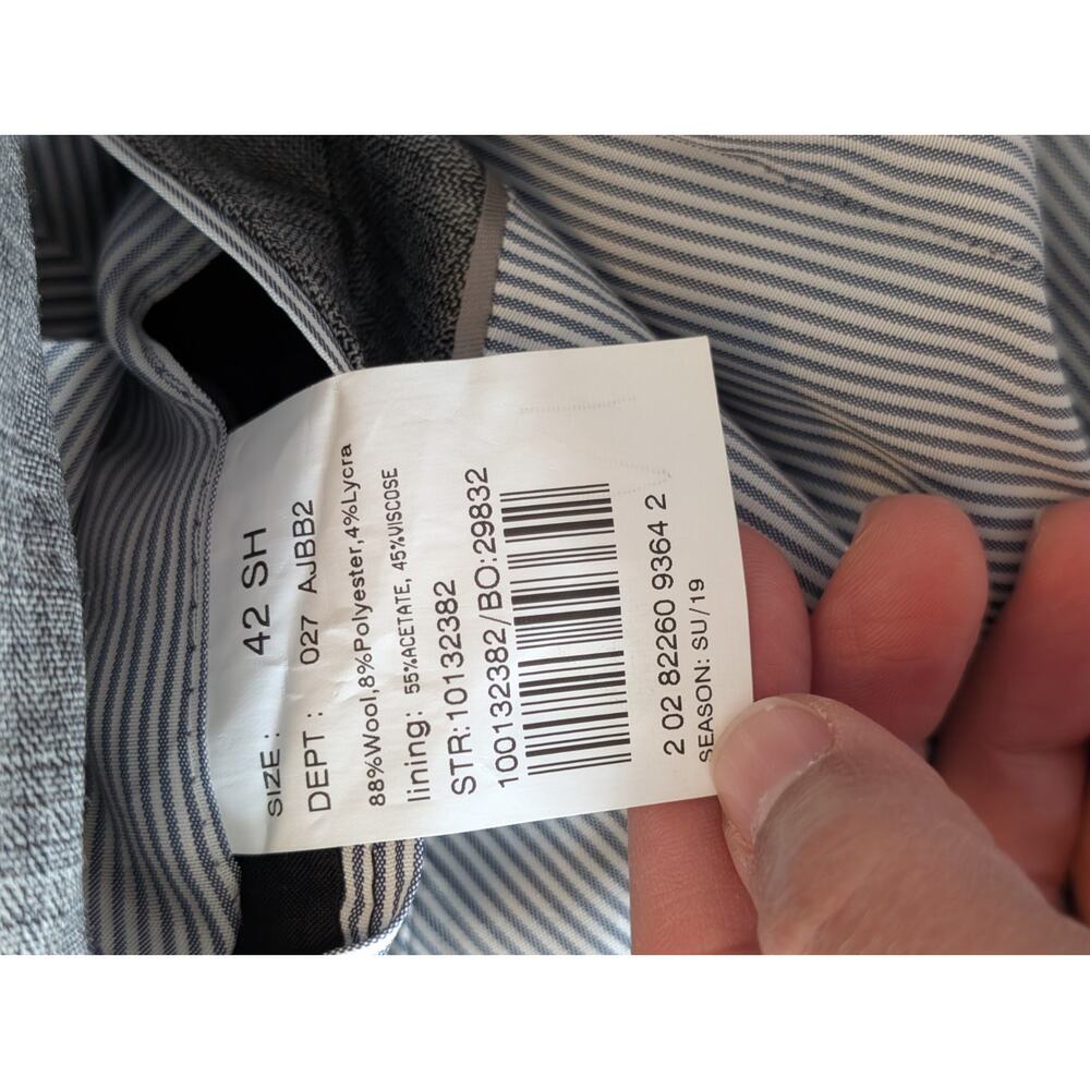Brooks Brothers Suit Jacket 42S Gray Explorer Regent Fit (0307) - Picture 9 of 16